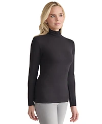 Jones New York Women's Long Sleeve Turtle Neck Top