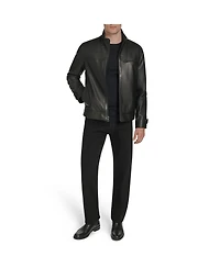 Andrew Marc Black Label Men's Skeld Leather Jacket