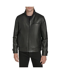 Andrew Marc Black Label Men's Skeld Leather Jacket