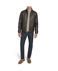 Andrew Marc Black Label Men's Skeld Leather Jacket