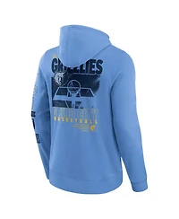 Fanatics Men's Blue Memphis Grizzlies Game Time Crossover Pullover Hoodie