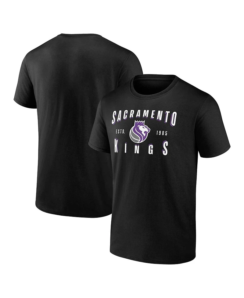 Fanatics Men's Black Sacramento Kings Competition T-Shirt