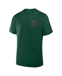 Fanatics Men's Green Miami Hurricanes Fastbreak T-Shirt