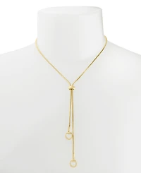 Steve Madden Gold Collegiate Link Y Necklace