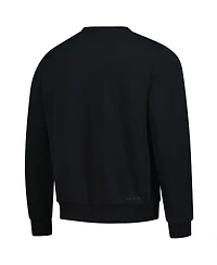 Nike Men's Black Denver Nuggets Authentic Standard Issue Travel Dri-fit Pullover Sweatshirt