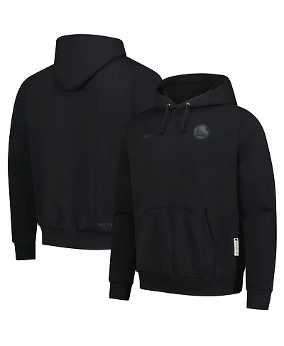 Nike Men's Black Golden State Warriors Authentic Travel Standard Issue Dri-Fit Hoodie