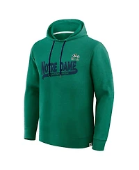Fanatics Men's Green Notre Dame Fighting Irish Hometown Premium Huddle Up Long Sleeve Hoodie T-Shirt