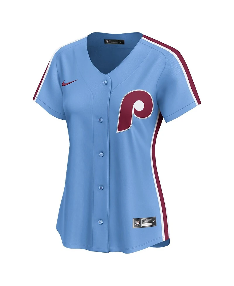 Nike Women's Light Blue Philadelphia Phillies Alternate Limited Jersey