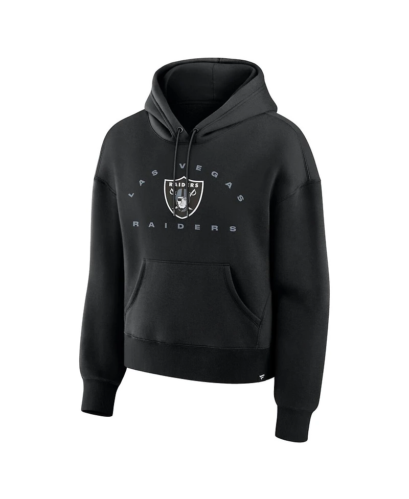 Fanatics Women's Black Las Vegas Raiders Eligible Receiver Legacy Pullover Hoodie