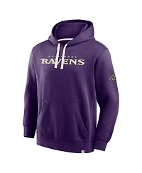 Fanatics Men's Purple Baltimore Ravens New Horizons Heritage Pullover Hoodie
