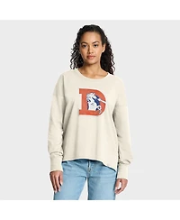 Fanatics Women's Cream Denver Broncos Dove Legacy Long Sleeve T-Shirt