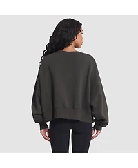 Nike Women's Gotham Green New York Jets 2025 Rivalries Collection Oversized Phoenix Fleece Sweatshirt