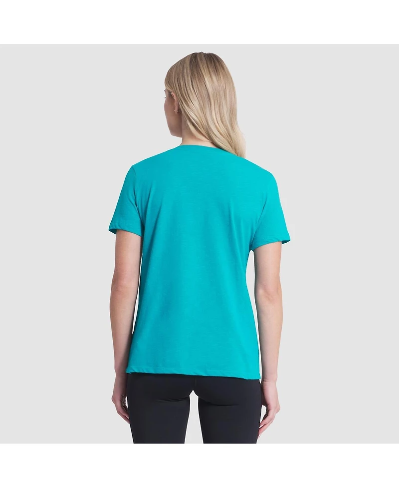Nike Women's Turbo Green Miami Dolphins 2025 Rivalries Collection Slub Dri-fit T-Shirt