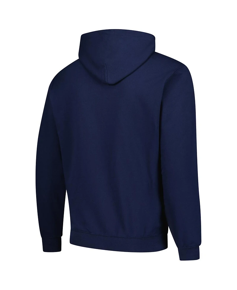 Starter Men's Navy Chicago Bears Pullover Hoodie