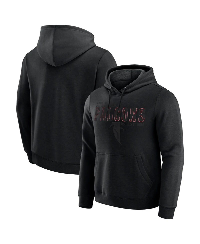 Darius Rucker Collection by Fanatics Men's Heather Black Atlanta Falcons Hoodie