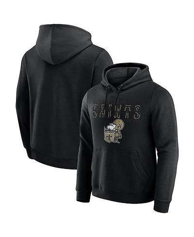 Darius Rucker Collection by Fanatics Men's Black New Orleans Saints Hoodie