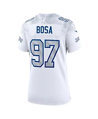 Nike Women's Joey Bosa White Buffalo Bills 2025 Rivalries Collection Game Jersey