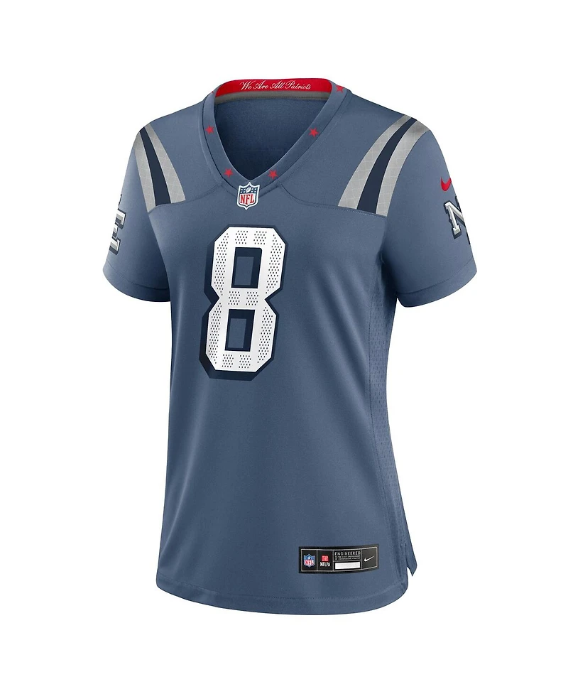 Nike Women's Stefon Diggs Storm Blue New England Patriots 2025 Rivalries Collection Game Jersey