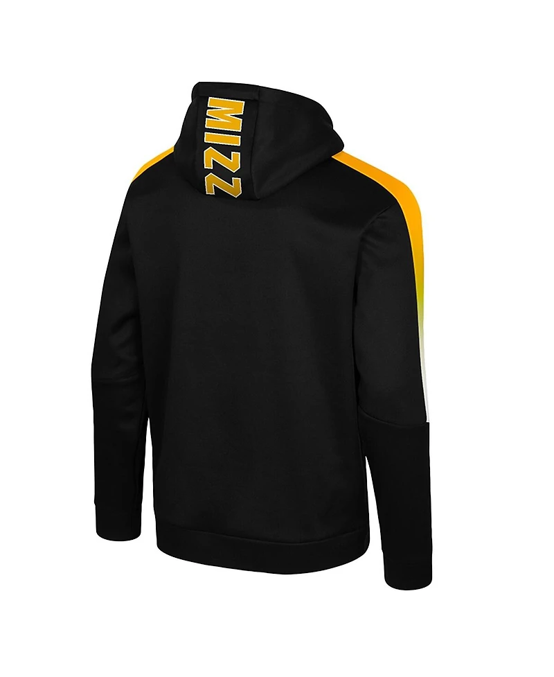 Colosseum Men's Black Missouri Tigers the Gang Blackout Hoodie