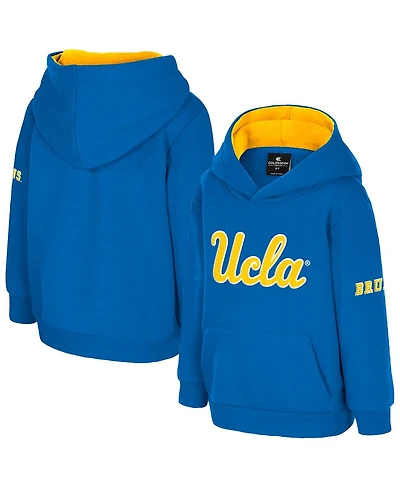 Colosseum Toddler Blue Ucla Bruins Big Logo Volume Fleece Pullover Hoodie
