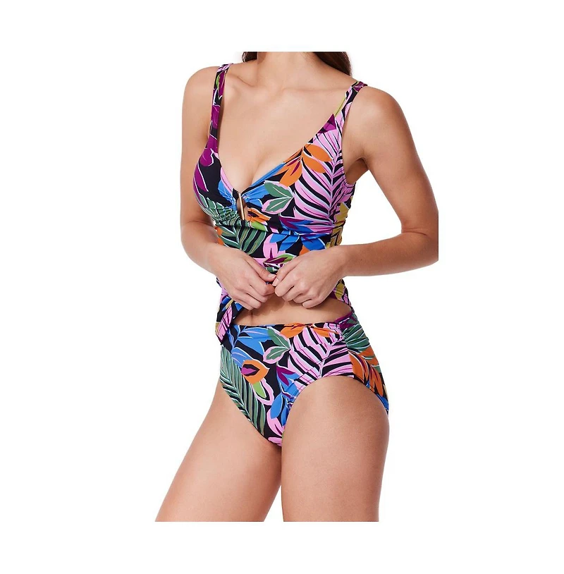 Profile by Gottex Womens Costa Del Sol D-Cup Tankini Top