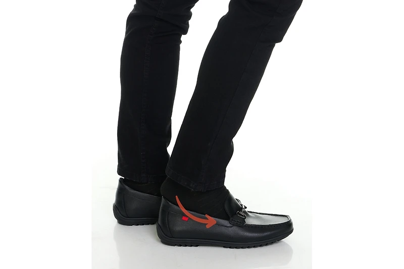 Marc Joseph New York Men's Elliot Road Hands-Free Slip On Technology Buckle Loafers