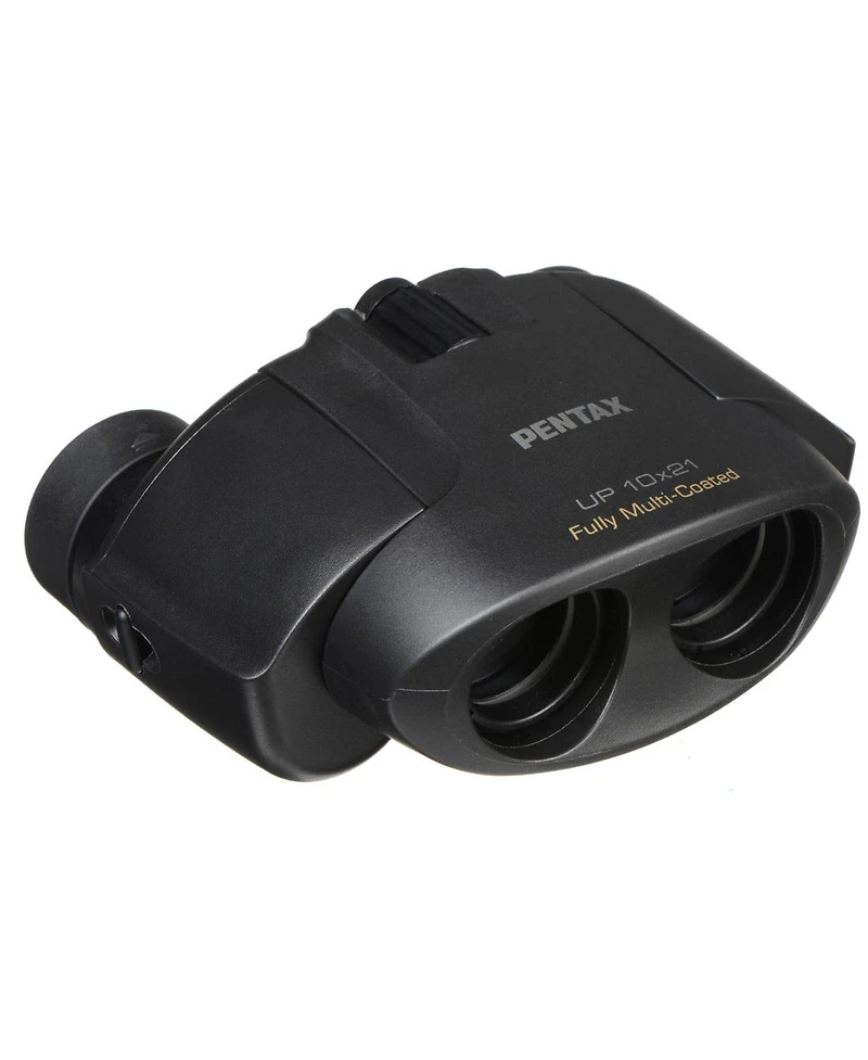 Pentax 10x21 Up Series Weather Resistant Porro Prism Binocular with 5.0 Degree Angle of View, Black