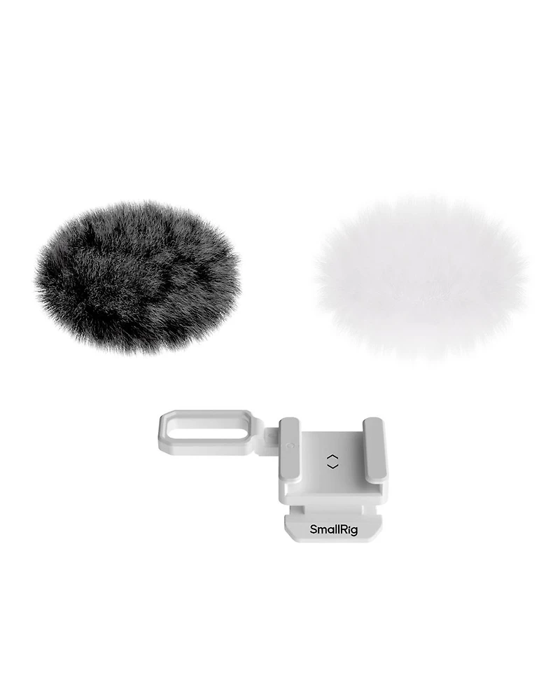 SmallRig Furry Windscreen for Canon Eos R50 V Camera, 2-Pack