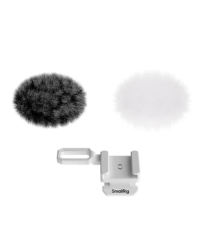 SmallRig Furry Windscreen for Canon Eos R50 V Camera, 2-Pack