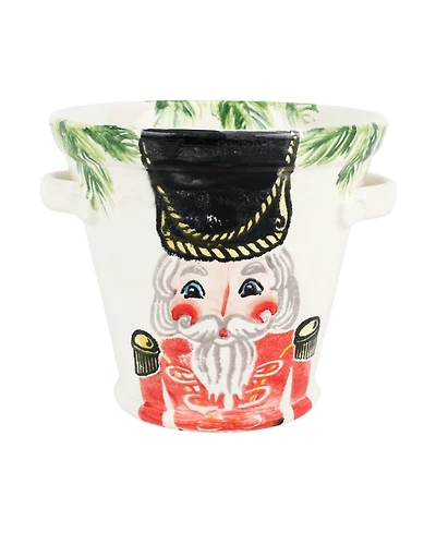 Vietri Nutcracker Ice Bucket