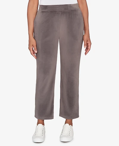 Alfred Dunner Calm Luxe Double Knit Average Length Pant