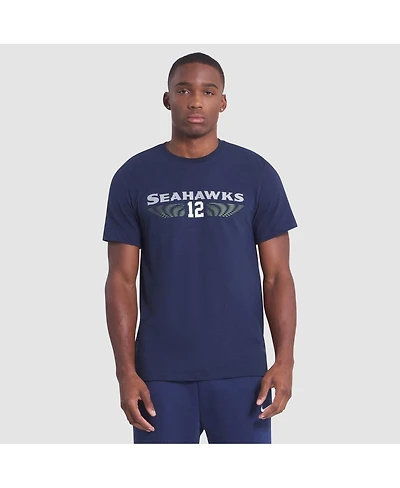 Nike Men's College Navy Seattle Seahawks 2025 Rivalries Collection Slub Dri-fit T-Shirt