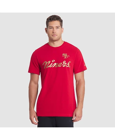 Nike Men's Scarlet San Francisco 49ers 2025 Rivalries Collection Slub Dri-fit T-Shirt
