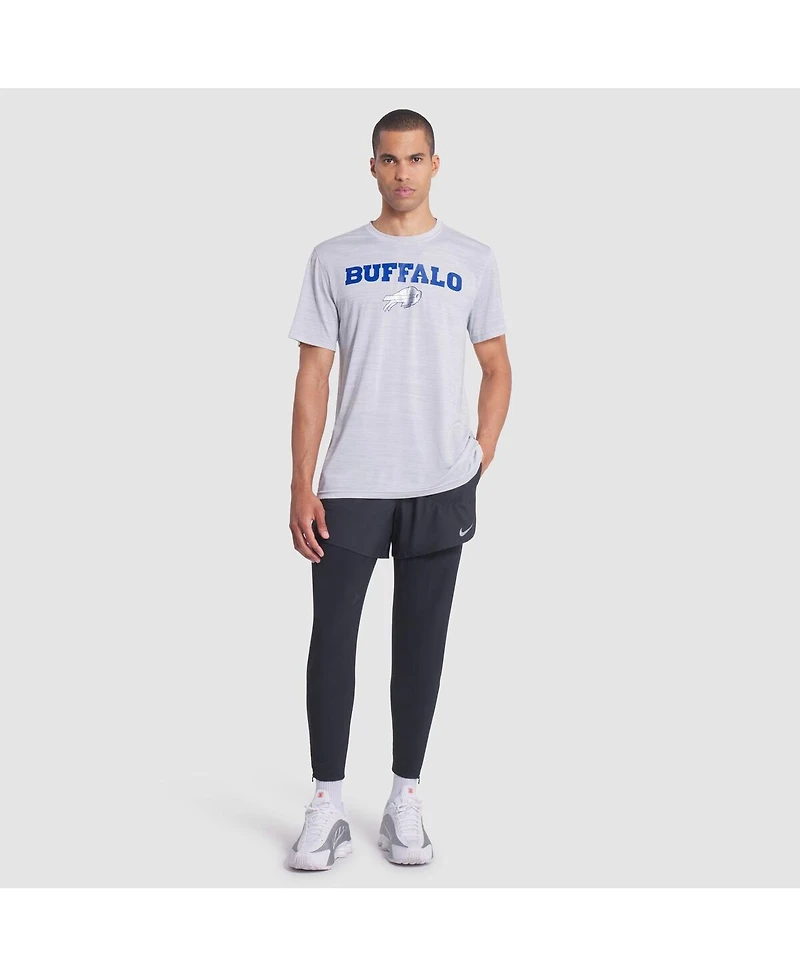 Nike Men's White Buffalo Bills 2025 Rivalries Collection Sideline Velocity Dri-fit T-Shirt