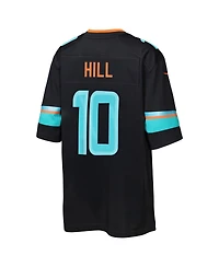 Nike Big Boys and Girls Tyreek Hill Pitch Blue Miami Dolphins 2025 Rivalries Collection Game Jersey
