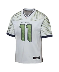 Nike Big Boys and Girls Jaxon Smith-Njigba Wolf Gray Seattle Seahawks 2025 Rivalries Collection Game Jersey
