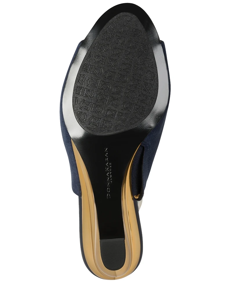 Donna Karan New York Women's Wedge Heel Mules