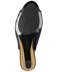 Donna Karan New York Women's Wedge Heel Mules