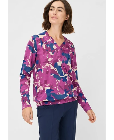 Olsen Women's Printed Tunic T-Shirt
