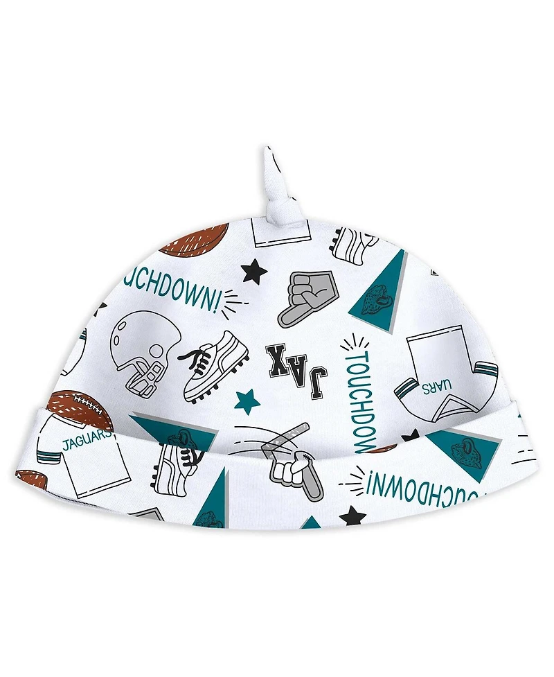 Wear by Erin Andrews Baby Boys and Girls Jacksonville Jaguars Sleep Play Set