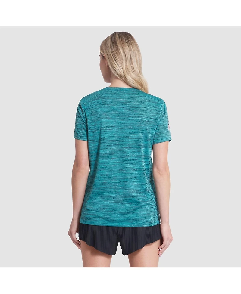 Nike Women's Turbo Green Miami Dolphins 2025 Rivalries Collection Sideline Velocity Dri-fit T-Shirt