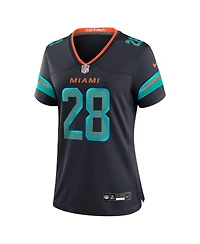 Nike Women's De'Von Achane Pitch Blue Miami Dolphins 2025 Rivalries Collection Game Jersey