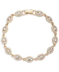 Givenchy Crystal Stone Gold-Tone Flex Bracelet
