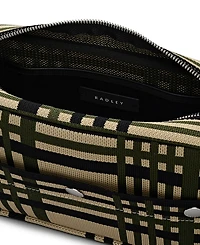 Radley London Hadleigh Place Check Small Ziptop Crossbody Bag