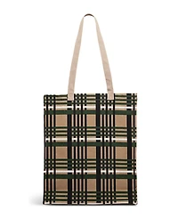 Radley London Check Medium Open Top Tote Bag