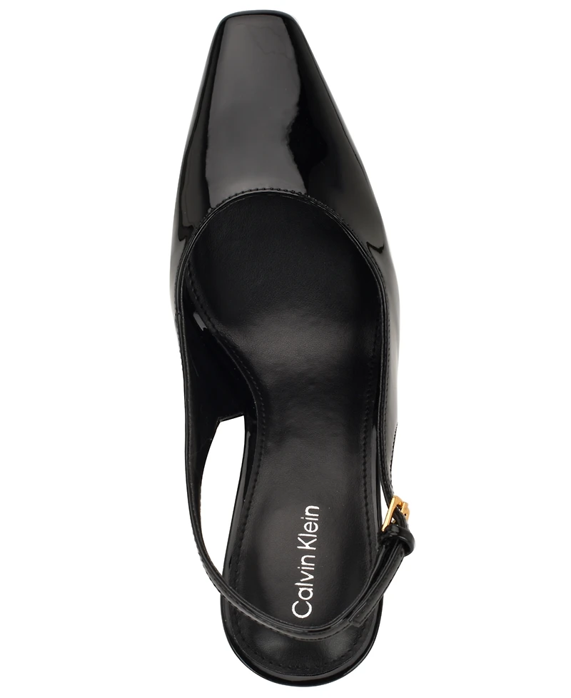 Calvin Klein Women's Harbella Slingback Stiletto Pumps
