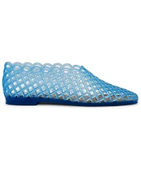 Steve Madden Women's Grove Caged Jelly Slip-On Flats
