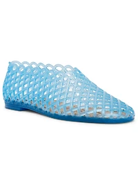 Steve Madden Women's Grove Caged Jelly Slip-On Flats