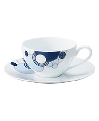 Noritake Frank Lloyd Wright Imperial Cabaret Cup and Saucer, Set of 2