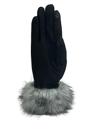 Marcus Adler Faux Suede with Fux Fur Cuff